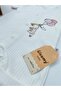 Bebe Kids Balloon Girl Pattern Snap Fastener Short Sleeve Shorts Jumpsuit (Zıbın) Candy Kasar 100% Cotton - 2