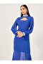 Embellished Long Sleeves Mermaid Maxi Dress - 3