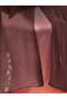 Color Block Cape Sleeve Midi Dress - 4