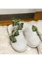 Green Bow Feather Maternity Slippers and Crown, Mother Maternity Slippers and Crown