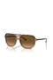 RAY BAN Unisex IRREGULAR Sun- RB 2205 - lense size:57mm - HAVANA ON TRANSPARENT BROWN