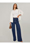 Loose Fit Crinkled 3/4 Sleeves Shirt - 3