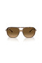 RAY BAN Unisex IRREGULAR Sun- RB 2205 - lense size:57mm - HAVANA ON TRANSPARENT BROWN - 5