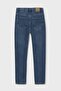 Boy's 10-18 Years Old Regular Fit Denim Trousers 543 Navy Blue - 3