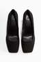 Square-toe court shoes - 3