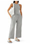 Stylish Women's Short Leg Pull-On Pants - 2