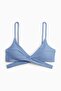 Padded triangle bikini top
