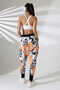 Women's Mixed Pattern Half Baggy Street Style Sweatpants Jp 700 - 5