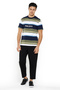 Men's Cotton Multicolor T-Shirt – Classic Essential for Casual Look - 4
