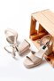 Feli Nude Skin Platform Heeled Casual Shoes - 4