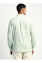 Men's Regular Fit Cotton Shirt Green Long Sleeves Casual & Formal Soft Fabric - 5