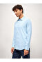 Men's Cotton Shirt Light blue Colour Long Sleeves Casual & Formal Soft Fabric - 4