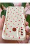 Galaxy A20/A30 Case Camera Protected Wave Edge Red Heart Pattern Silicone Cover - 5