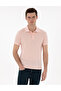 Powder Slim Fit 100% Cotton Non-Curling Buttoned Polo Collar Basic T-Shirt 50302561-Vr042