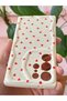 Galaxy S22 Ultra Case with Camera Protection Wave Edge Red Heart Pattern Silicone Cover - 6