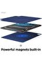 Magnetic Folio for iPad Pro 13 inch case M4 cover - Blue with Auto Sleep and Wake Function - 3