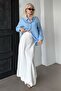 White Balloon Skirt Mg2319 - 6