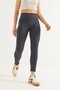High Waist Ribbed Recovery Leggings Smoked - 3