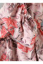 Girls Pink Floral Off-Shoulder Dress - 4