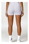 Womens High Waist Contour Seamless Workout Sport Yoga Shorts Tummy Control With Pockets. - 3