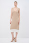 V Yaka Triko Elbise