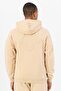 Comfort Men's Hooded Dark Clay Color Tracksuit Top - 3