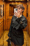 Button Detail Skirted Trench Coat Suit - 3