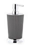 Nely Liquid Soap Dispenser - Gray & Chrome