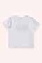 Girl's Embroidery Detailed White T-Shirt - 2