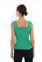 Benetyeşilbattal and Small Size Square Neck Thick Strap Tank Top Slim Knitwear - 2
