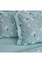 Daisy 100% Baumwolle Einzelbett Bettwäsche Set, Mint - 2