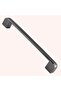 Furniture Kitchen Cabinet Drawer Cabinet Door Metal Handle Handle Handles Smoked 128 Mm-12.8 cm - 2