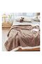 SOFT & FLUFFY 200 X 230 CM SHEEP BLANKET BROWN