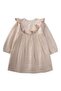 Organic Ethnic Embroidered Muslin Dress 1-8 Years Natural - 4