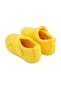 Winter Girls' Plush Comfortable Sole Velcro Adjustable Home School Nursery Slippers Shoes - 5