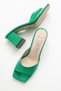 Dublin Green Patent Leather Women's Slippers - 3