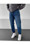 Dark Blue Grinding Boyfriend Pants - 4