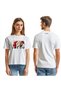 Ataturk Digital Printed Cotton Crew Neck T-Shirt White - 2