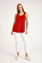 3 Pieces A-Line Comfortable Fit Basic Thick Strap Undershirt T-Shirt - 4