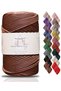 Premium 250 Gr 3mm Polyester Macrame Thread Copper 120 m Plate Thread and Bag Thread