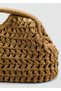 Doğal lif clutch çanta - 6