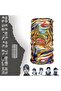 Marbling Art Themed Neck Collar Buff Paphos Bandana Hair Band