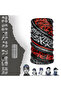 Indian Ethnic Patterned Seamless Tube Neck Collar Bandana Buff Baf