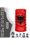 Multifunctional Flag Of Albania Uv Face Mask Buff Baf Headband Bandana Do Rag Hairband