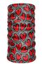 Heart Patterned Seamless Tube Neck Collar Bandana Buff Buff