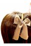 Rhinestone Ribbon Design Crown Bow Luxury Crown Hair Band - 5