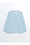 Loose Collar Embroidered Women's Blouse - 5