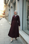 Women's Poplin Dress Plum Self-Reliance Returnable - 2