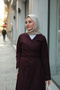 Women's Poplin Dress Plum Self-Reliance Returnable - 7