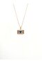Women's Minimal Gold Letter Necklace